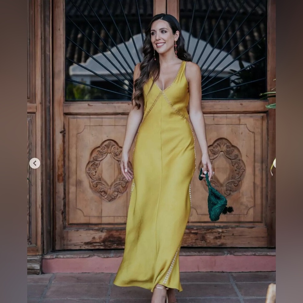 BNWT Zara ZW Collection Satin Effect Dress